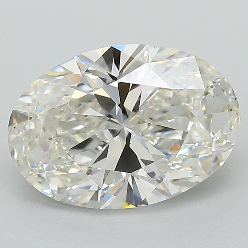 2.51ct G VS1 Rare Carat Ideal Cut Oval Lab Grown Diamond