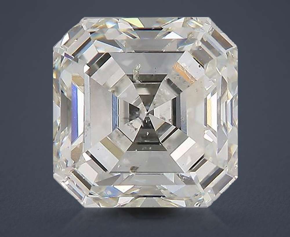 2.80 Carat Asscher Natural Diamond