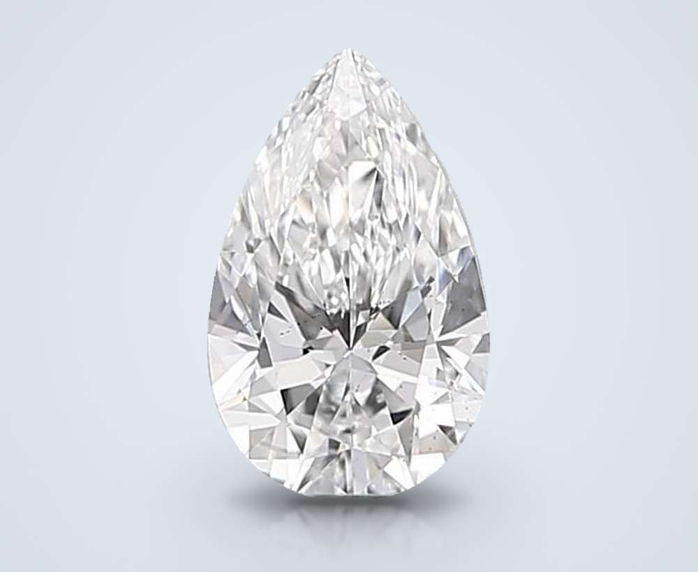 0.55 Carat Pear Lab Diamond