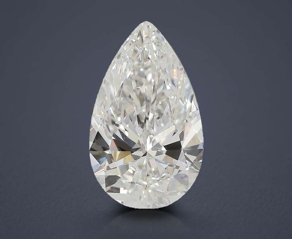 9.08 Carat Pear Lab Diamond