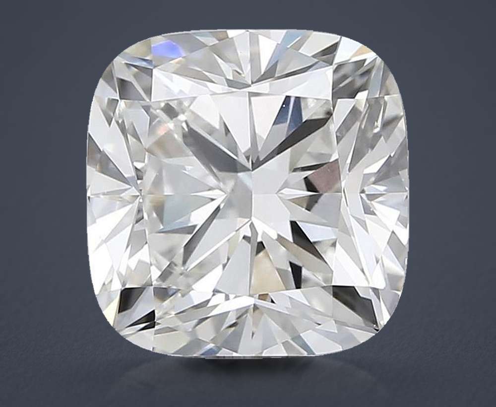 6.69 Carat Cushion Lab Diamond