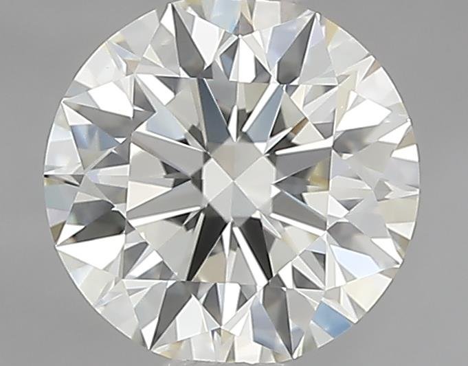 1.51ct K VVS1 Rare Carat Ideal Cut Round Diamond