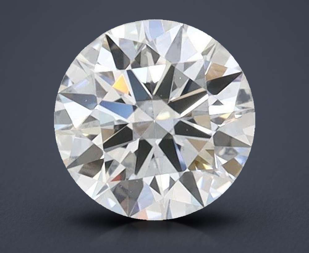 0.53 Carat Round Lab Diamond