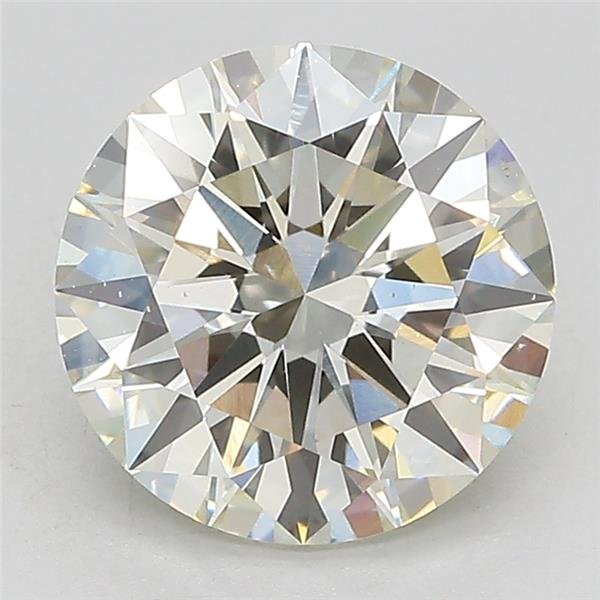 3.03ct J VS1 Excellent Cut Round Lab Grown Diamond