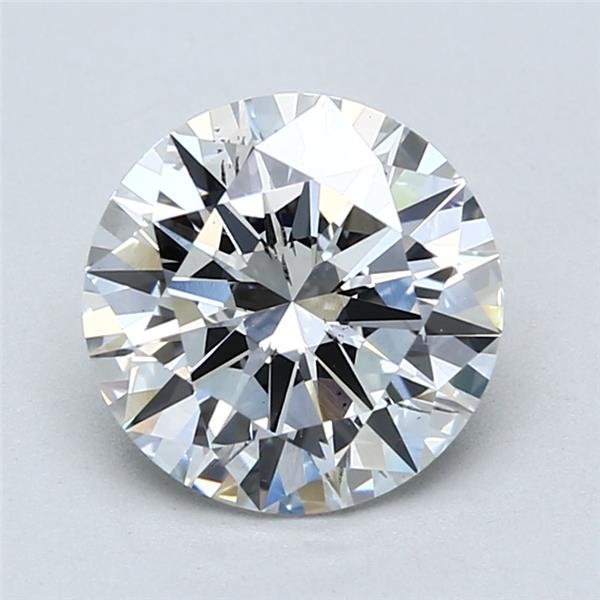 2.37ct E SI2 Excellent Cut Round Lab Grown Diamond