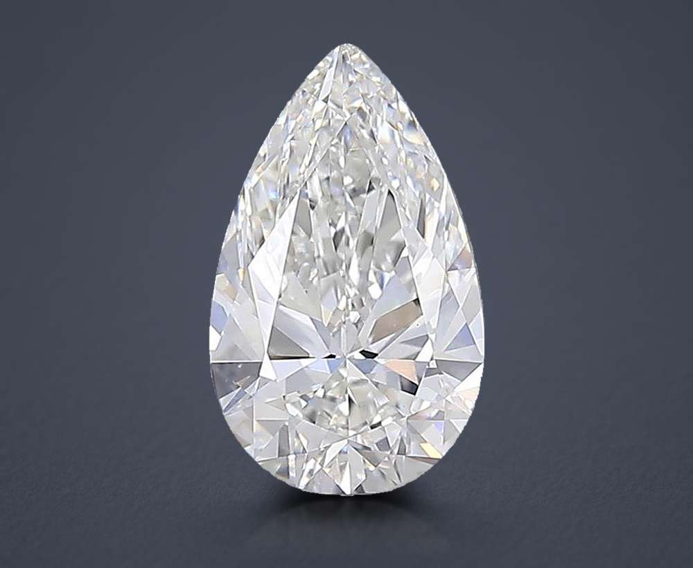 8.32 Carat Pear Lab Diamond