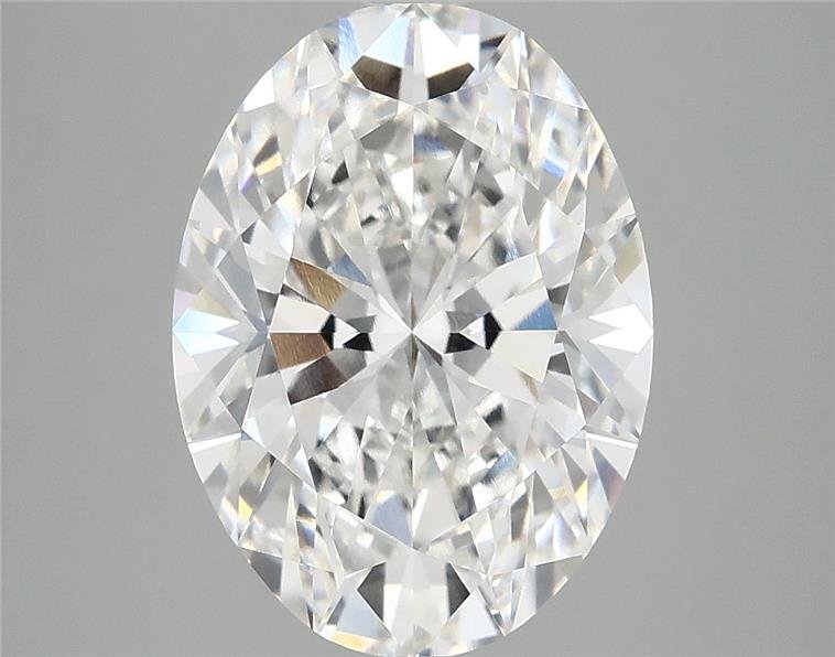 3.91 Carat Oval Lab Diamond