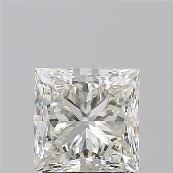 2.28ct K SI1 Rare Carat Ideal Cut Princess Diamond