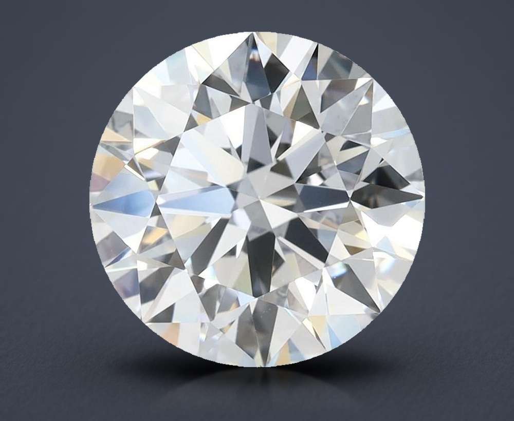 3.49 Carat Round Lab Diamond