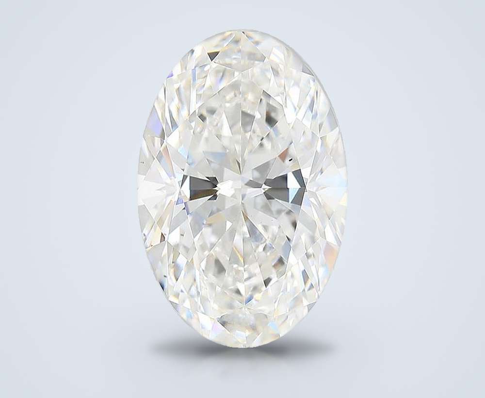 7.00 Carat Oval Lab Diamond