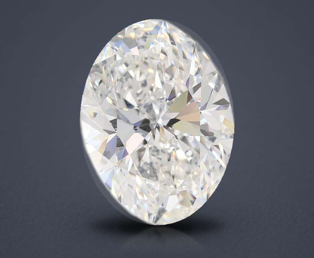 5.26 Carat Oval Lab Diamond