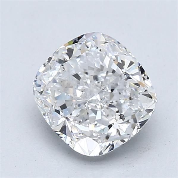 1.90ct D SI2 Very Good Cut Cushion Diamond