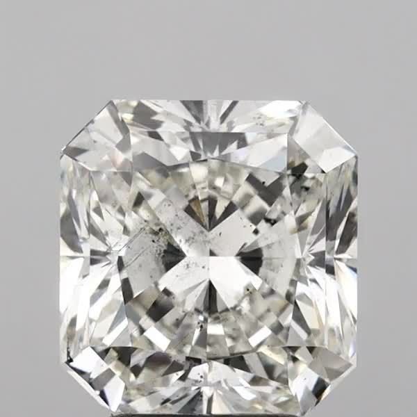 4.00ct H SI1 Rare Carat Ideal Cut Radiant Lab Grown Diamond