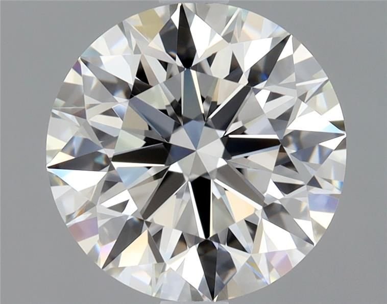 2.06ct H FL Rare Carat Ideal Cut Round Diamond