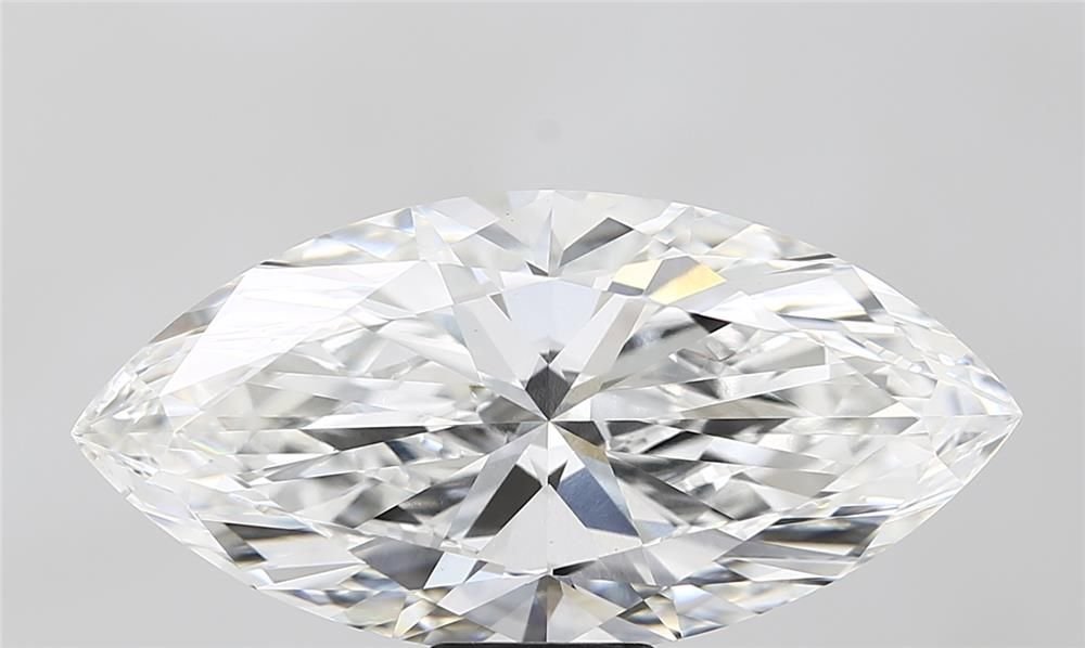 10.05ct F VVS2 Rare Carat Ideal Cut Marquise Lab Grown Diamond