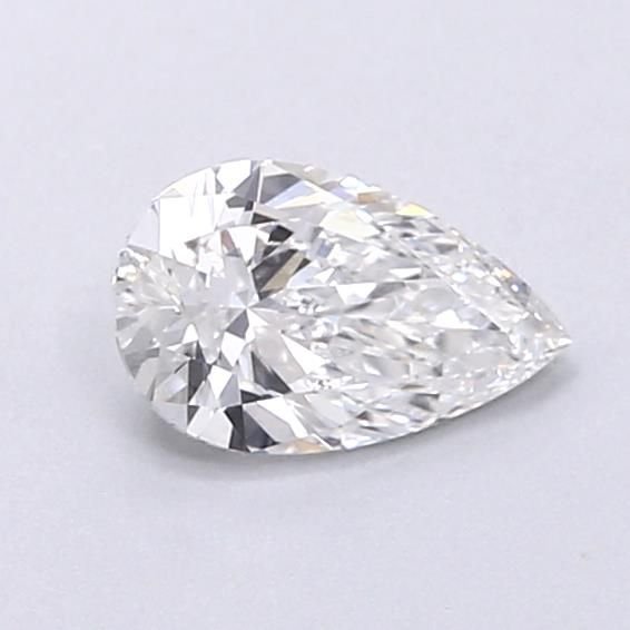 0.50ct E VVS2 Rare Carat Ideal Cut Pear Lab Grown Diamond