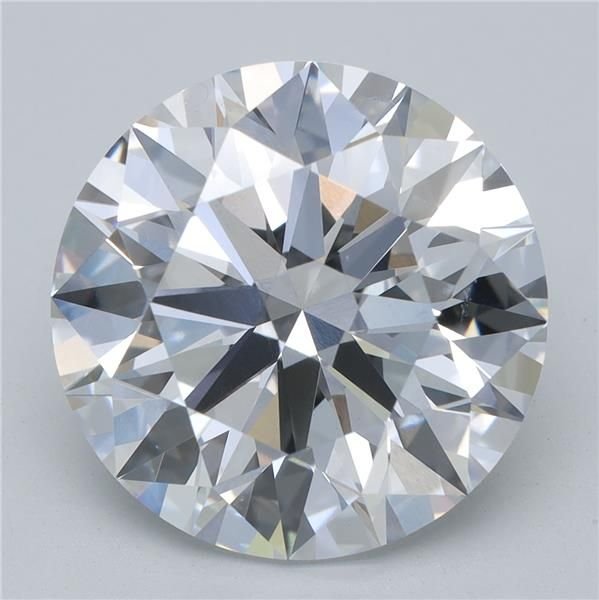 5.97ct F VS1 Rare Carat Ideal Cut Round Lab Grown Diamond