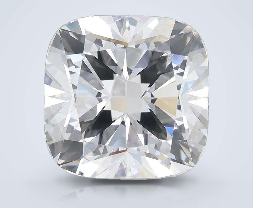 6.42 Carat Cushion Lab Diamond