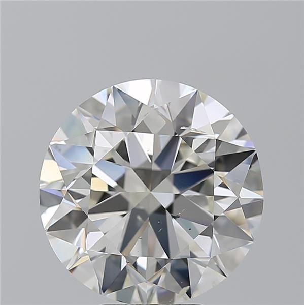 6.00ct I SI1 Rare Carat Ideal Cut Round Diamond