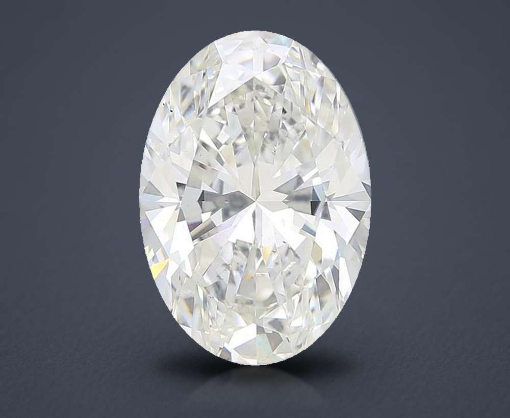 7.21 Carat Oval Lab Diamond