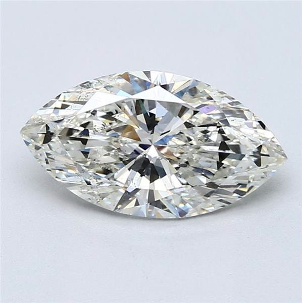 2.51ct J SI1 Very Good Cut Marquise Diamond