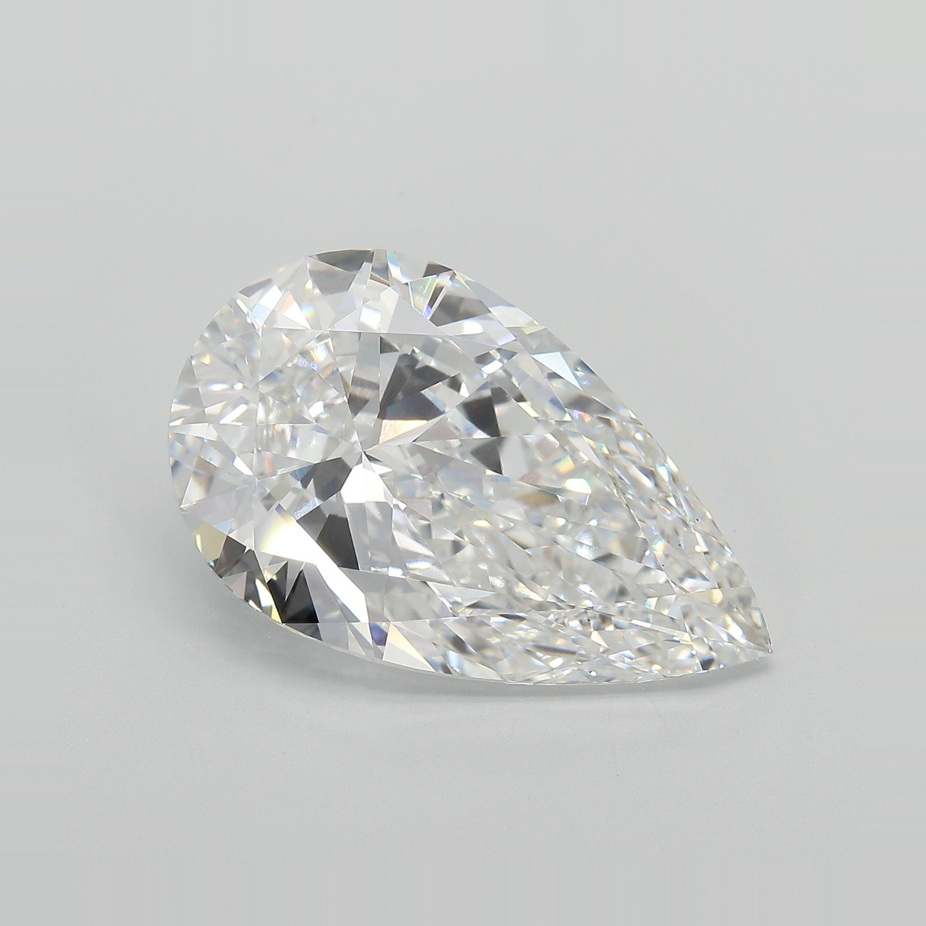 11.52ct E VS1 Very Good Cut Pear Lab Grown Diamond