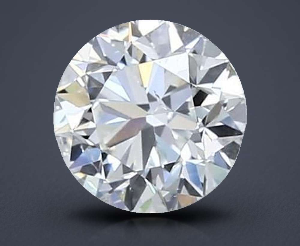 0.91 Carat Round Natural Diamond