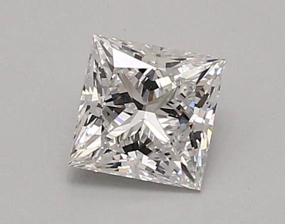 0.95ct D VVS1 Rare Carat Ideal Cut Princess Lab Grown Diamond