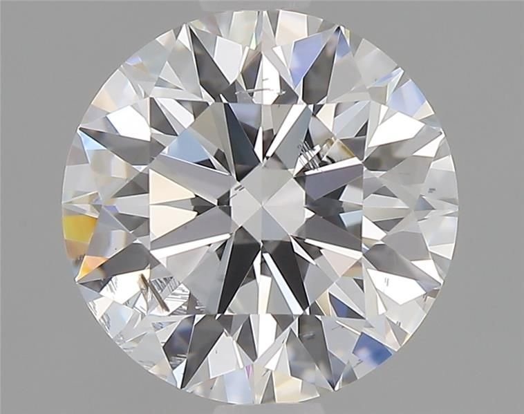 1.62ct E SI2 Rare Carat Ideal Cut Round Lab Grown Diamond