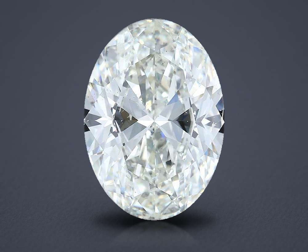 4.00 Carat Oval Natural Diamond