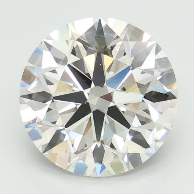 2.50ct F VS2 Rare Carat Ideal Cut Round Lab Grown Diamond