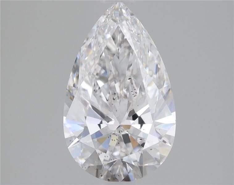 1.65ct F SI1 Rare Carat Ideal Cut Pear Lab Grown Diamond
