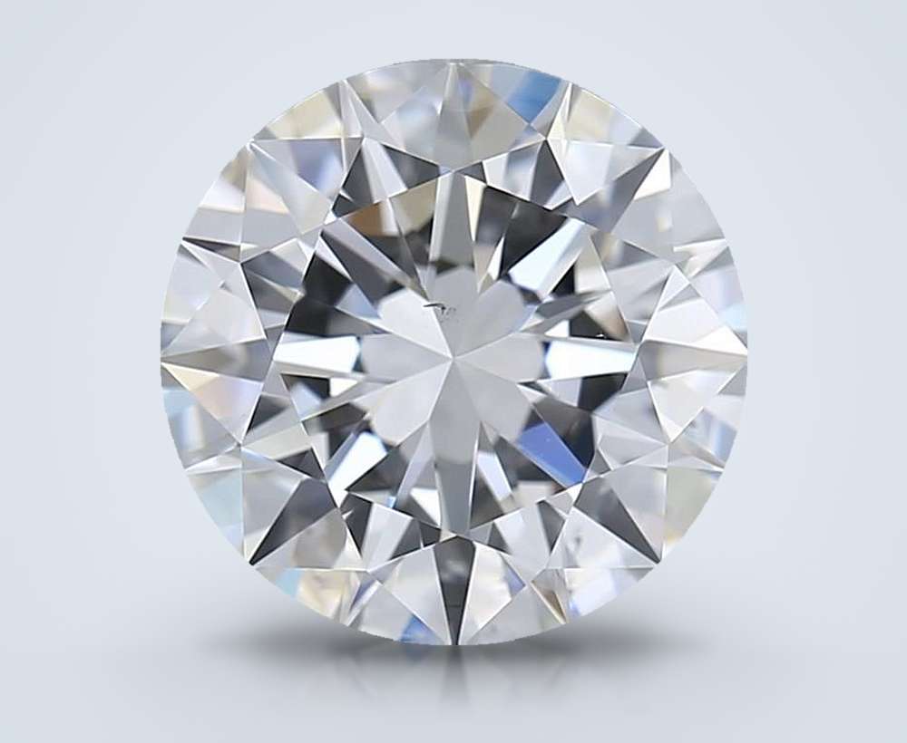 2.81 Carat Round Natural Diamond