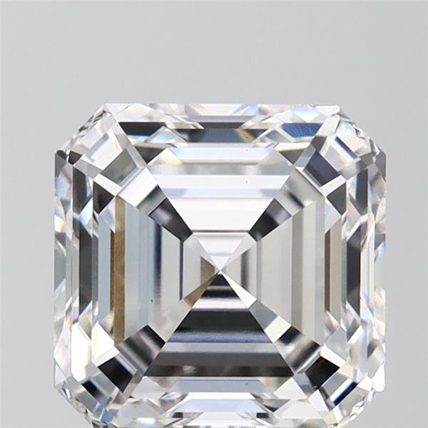 3.00ct E VS1 Rare Carat Ideal Cut Asscher Lab Grown Diamond