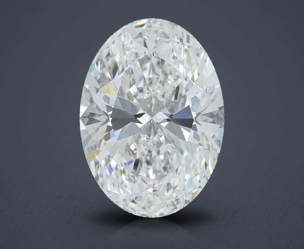 2.80 Carat Oval Lab Diamond