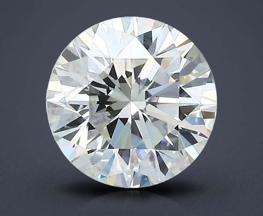 1.72 Carat Round Natural Diamond