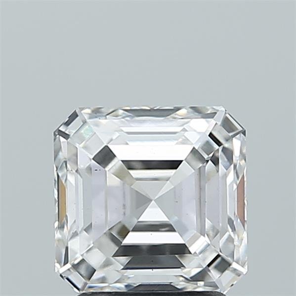 2.35ct G VS2 Rare Carat Ideal Cut Asscher Lab Grown Diamond