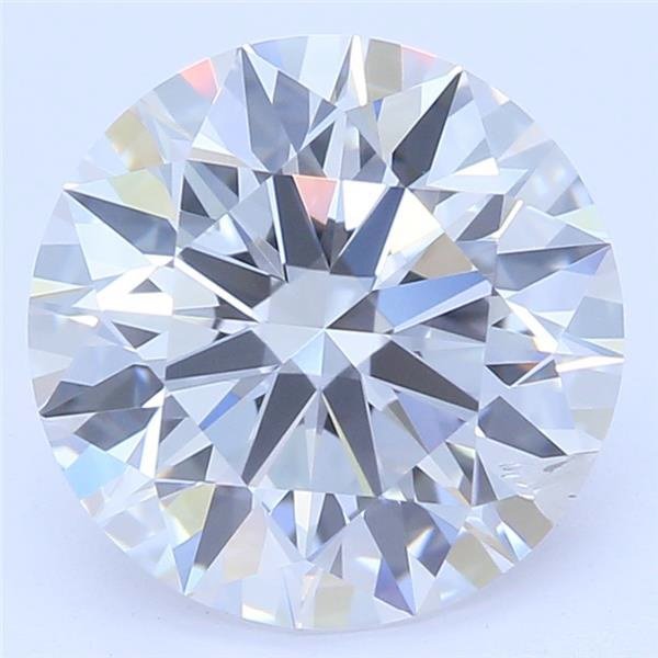 1.64ct F SI1 Rare Carat Ideal Cut Round Lab Grown Diamond