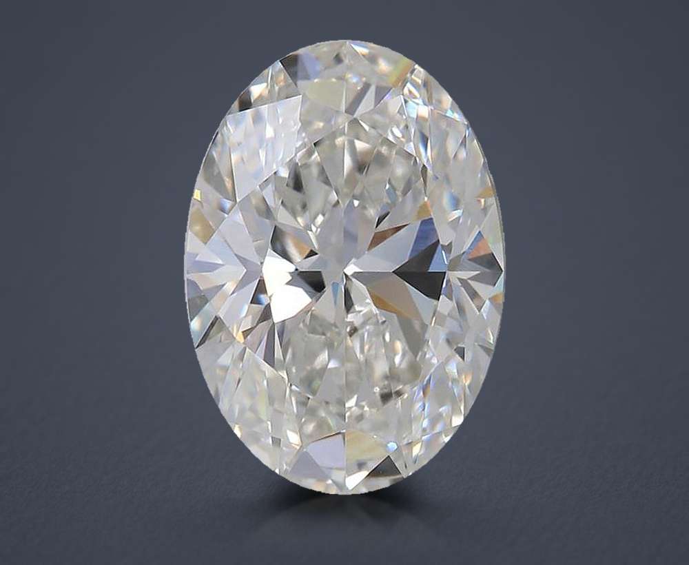 2.52 Carat Oval Lab Diamond