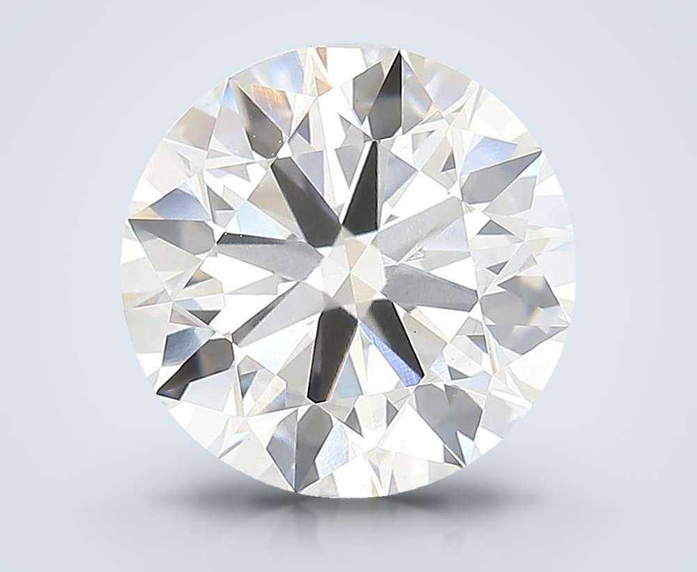 4.42 Carat Round Lab Diamond