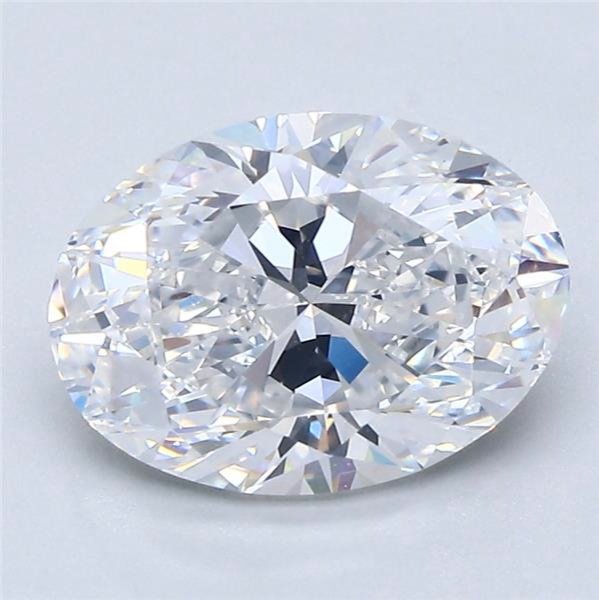 2.50ct D VS2 Very Good Cut Oval Diamond