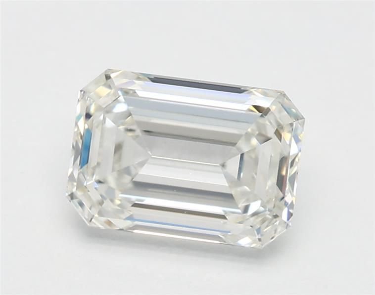 1.07ct H VS1 Rare Carat Ideal Cut Emerald Lab Grown Diamond