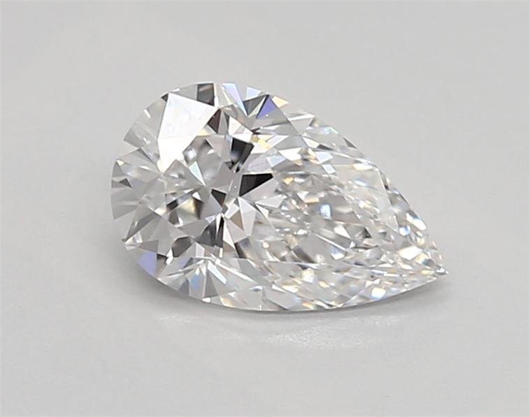 0.73ct D VVS2 Rare Carat Ideal Cut Pear Lab Grown Diamond