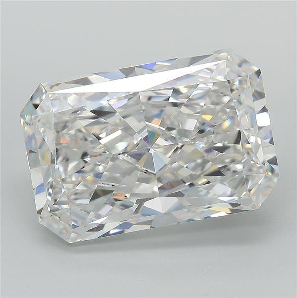 8.67ct E VS1 Rare Carat Ideal Cut Radiant Lab Grown Diamond