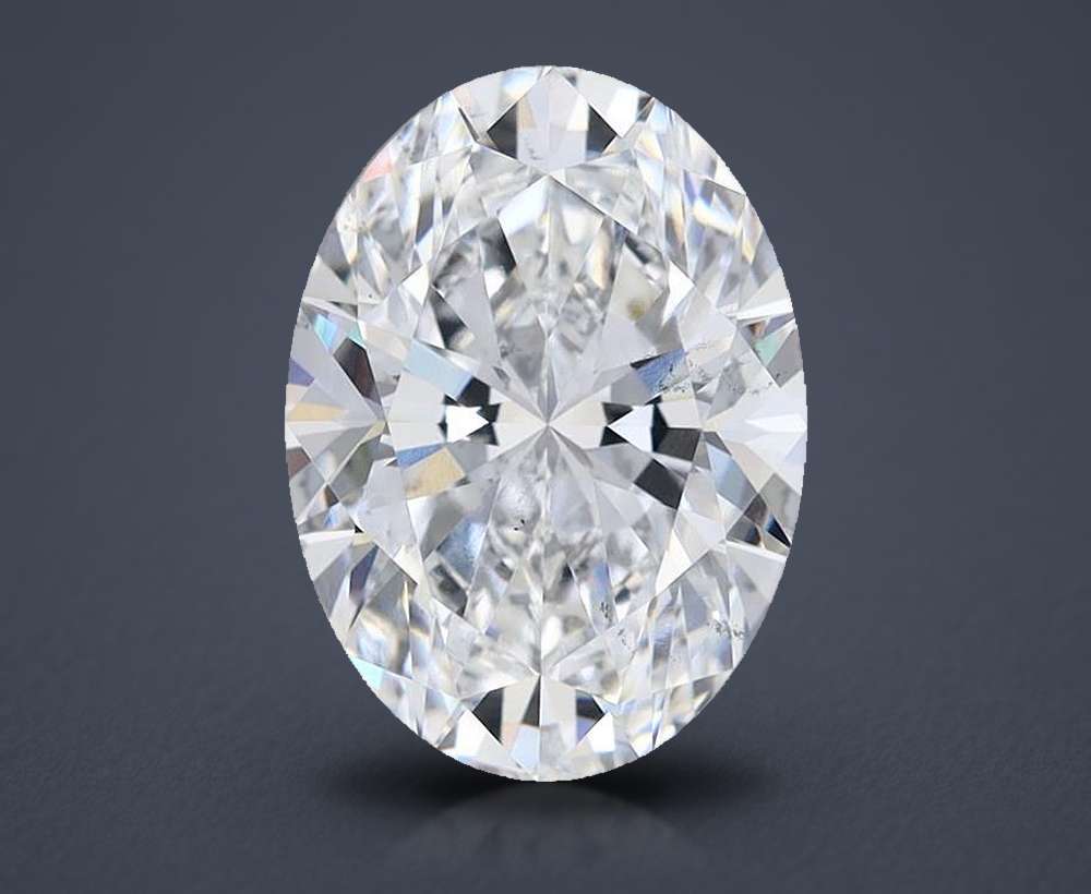 3.20 Carat Oval Lab Diamond