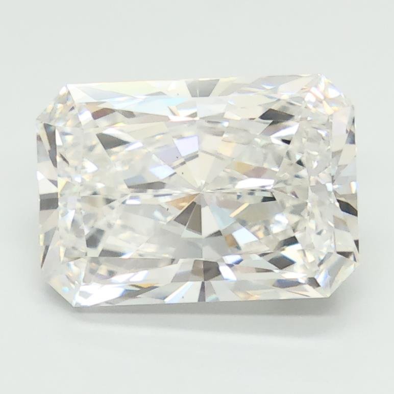 3.05ct E VS2 Rare Carat Ideal Cut Radiant Lab Grown Diamond