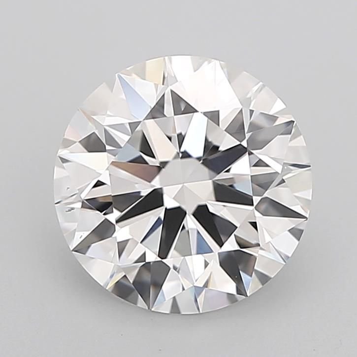 3.01ct F VVS2 Rare Carat Ideal Cut Round Lab Grown Diamond