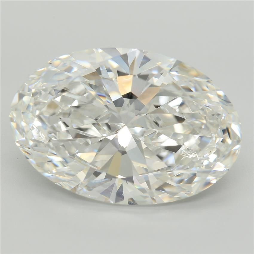 13.11ct F VVS2 Very Good Cut Oval Lab Grown Diamond