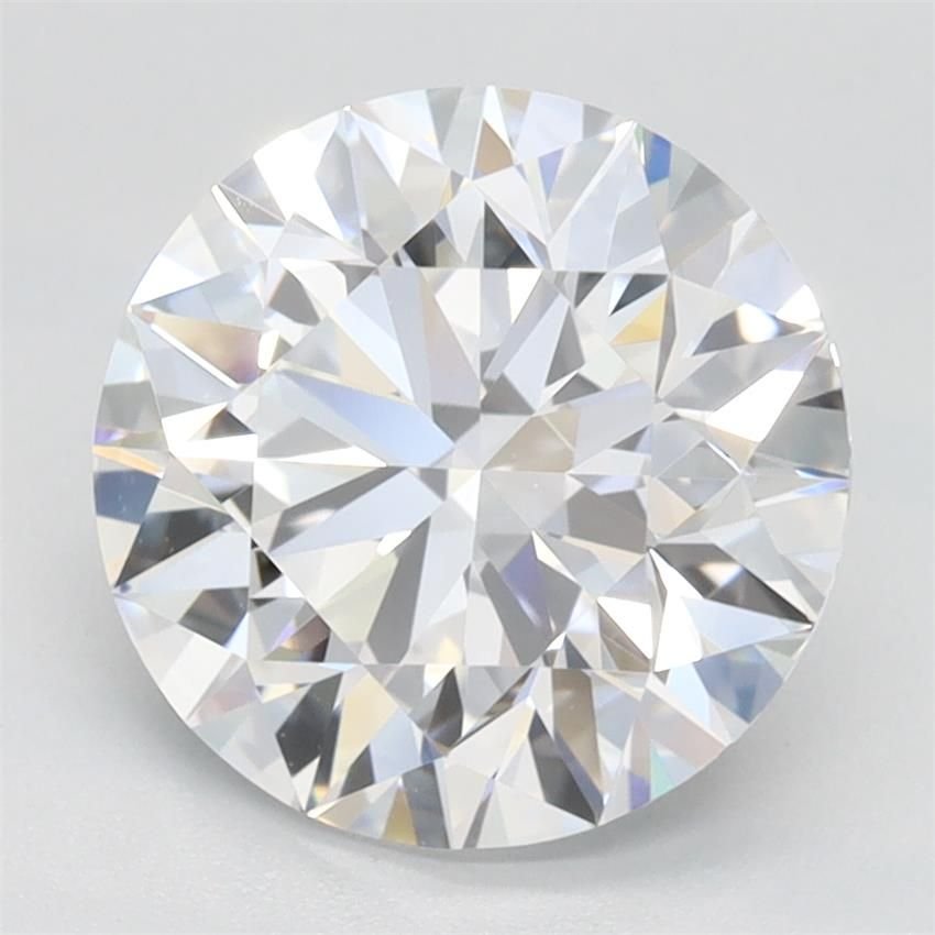 2.51ct D IF Rare Carat Ideal Cut Round Lab Grown Diamond