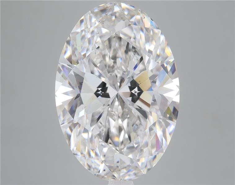 8.52ct F VS2 Rare Carat Ideal Cut Oval Lab Grown Diamond